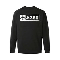 Thumbnail for AIRBUS 380 Men's Oversized Fleece Crew Sweatshirt e-joyer