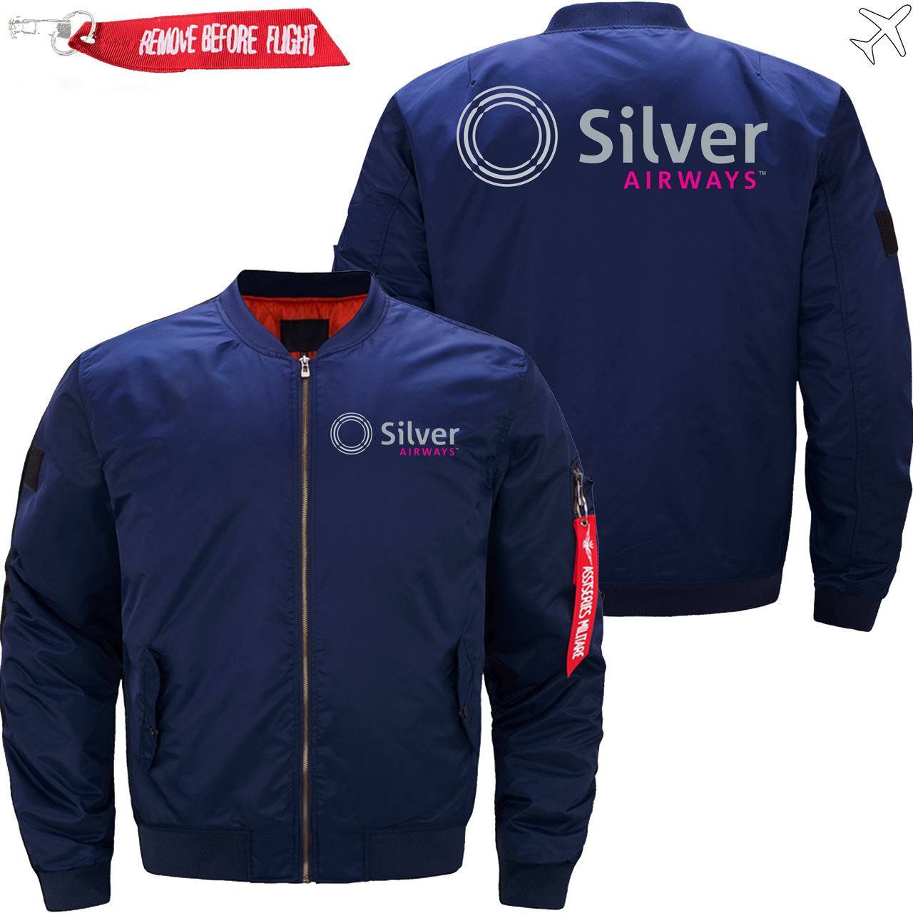 SILVER AIRLINE JACKET