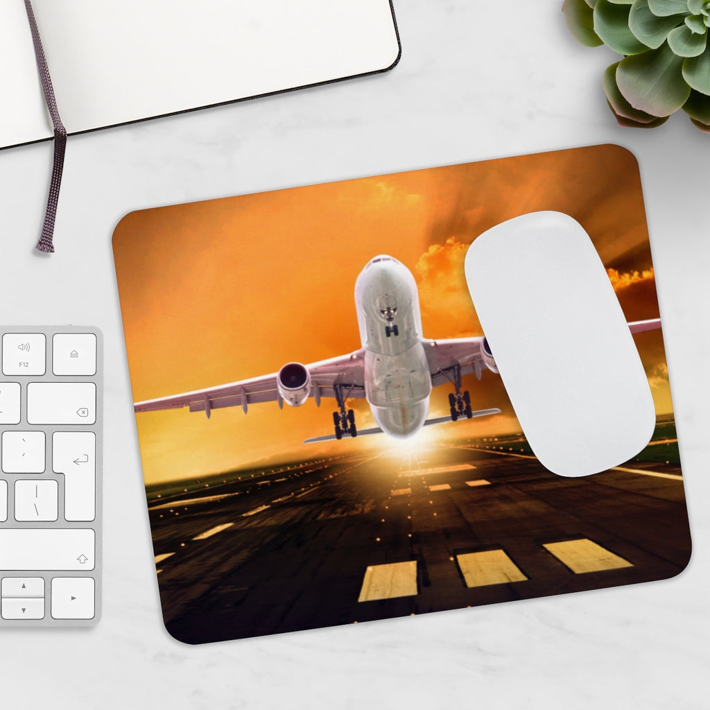 AVIATION EVENING  -  MOUSE PAD Printify