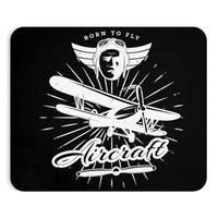 Thumbnail for AIRCRAFT BORN TO FLY  -  MOUSE PAD Printify