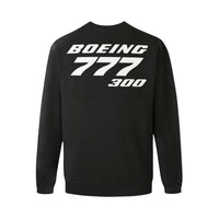 Thumbnail for BOEING 777 Men's Oversized Fleece Crew Sweatshirt e-joyer