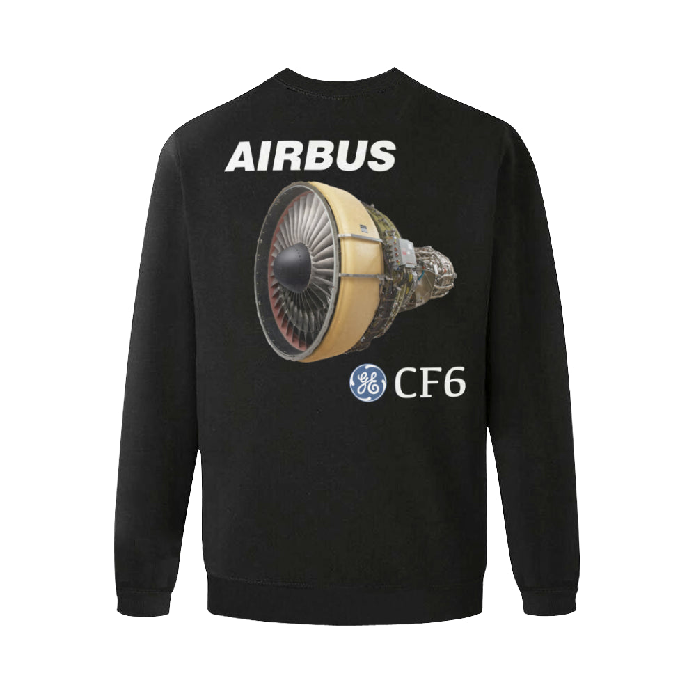 AIRBUS 380 Men's Oversized Fleece Crew Sweatshirt e-joyer