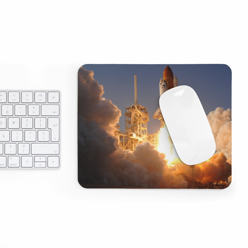 AIRCRAFT ROCKET  -  MOUSE PAD Printify