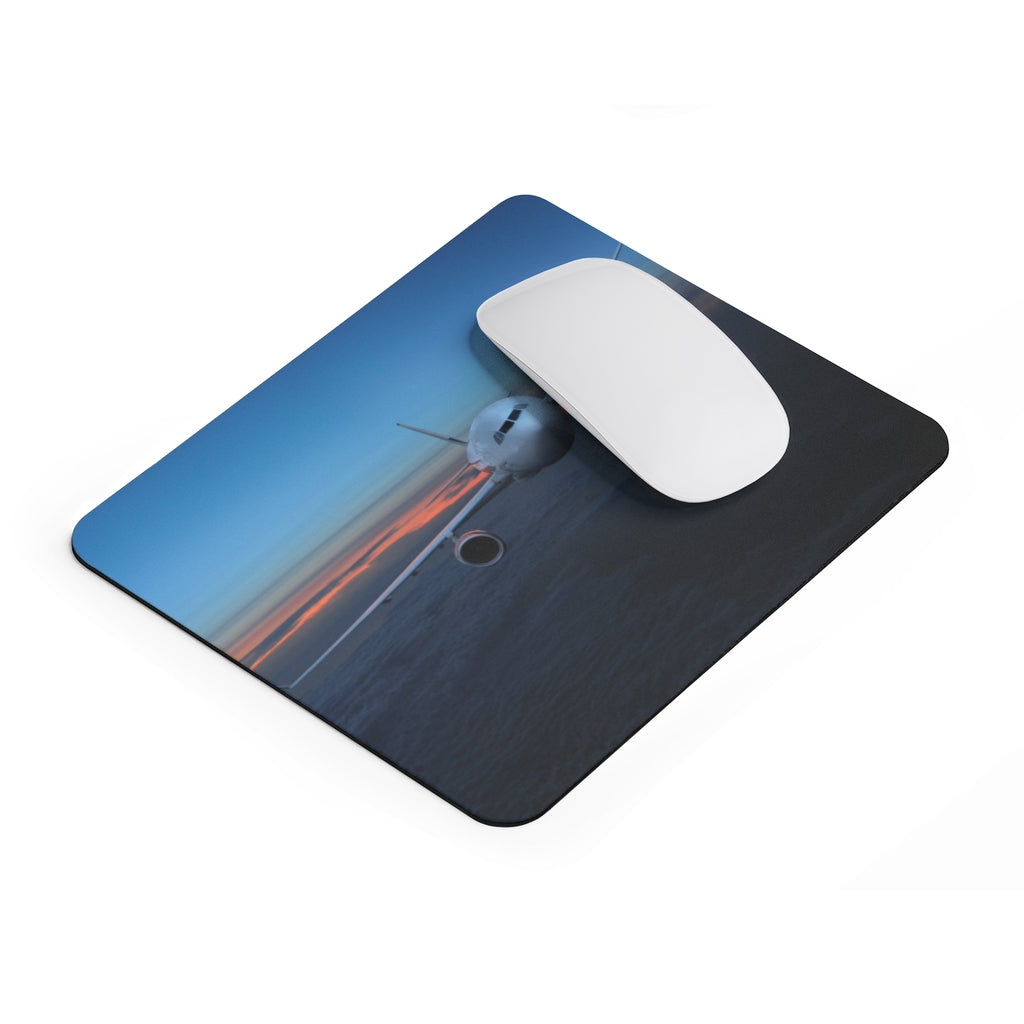 AIRCRAFT BLUE -  MOUSE PAD Printify