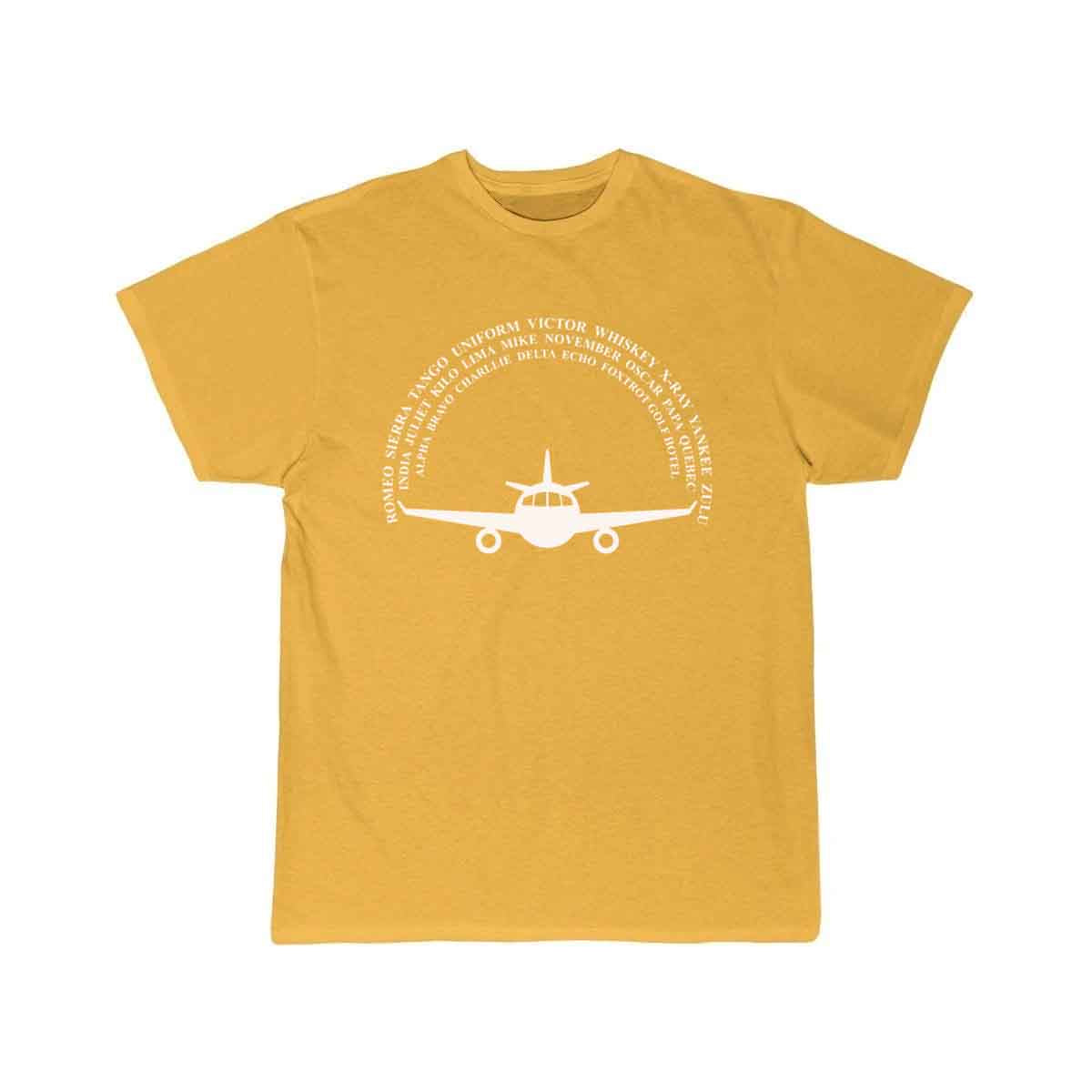 Phonetic Alphabet Airplane Pilot design T-SHIRT THE AV8R