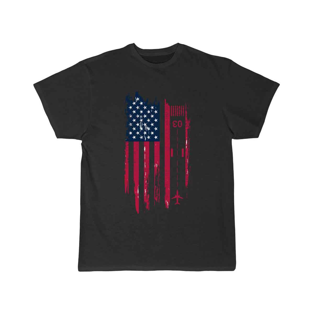 Patriotic Airplane Aviation Pilot American Flag T-SHIRT THE AV8R