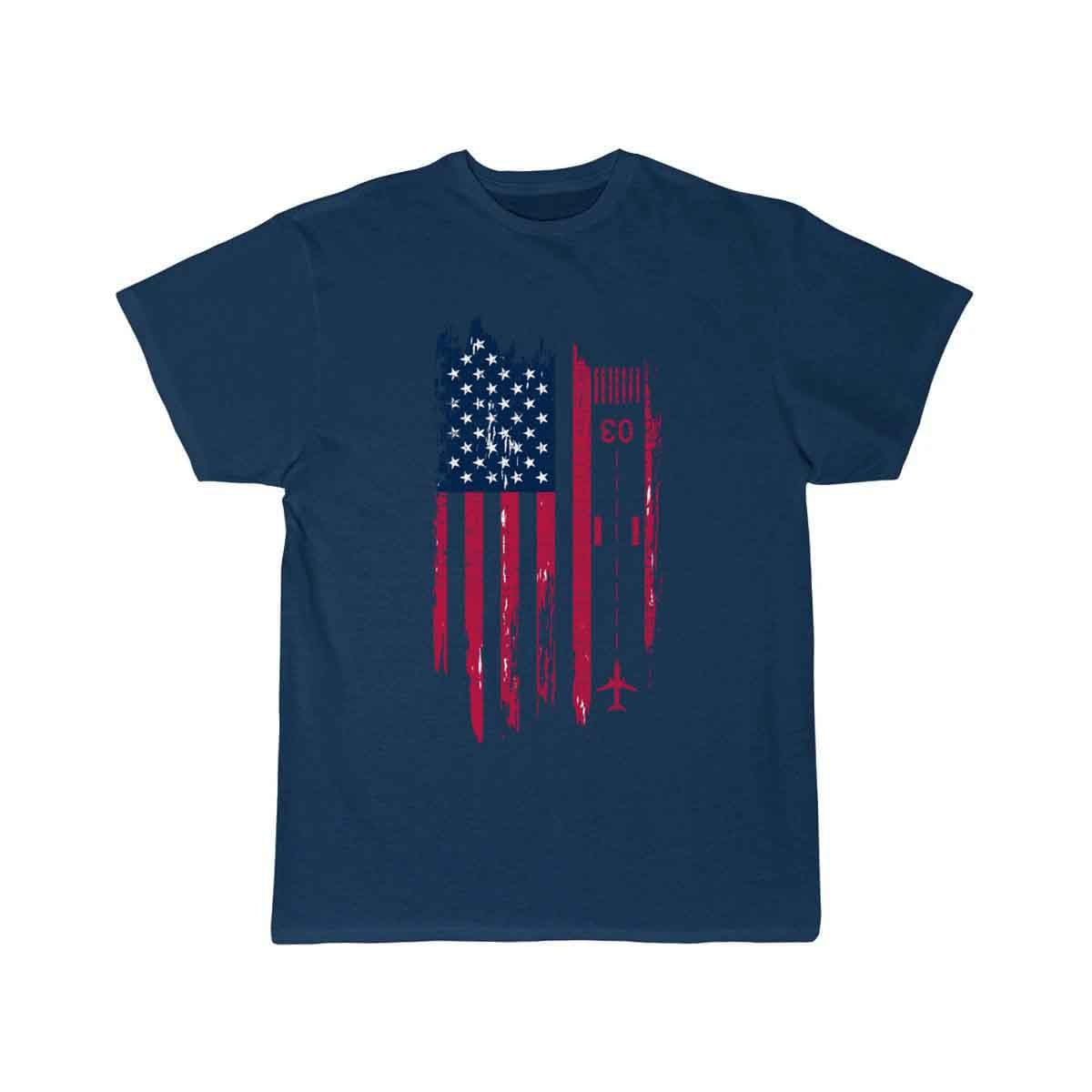 Patriotic Airplane Aviation Pilot American Flag T-SHIRT THE AV8R