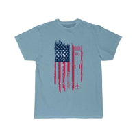 Thumbnail for Patriotic Airplane Aviation Pilot American Flag T-SHIRT THE AV8R