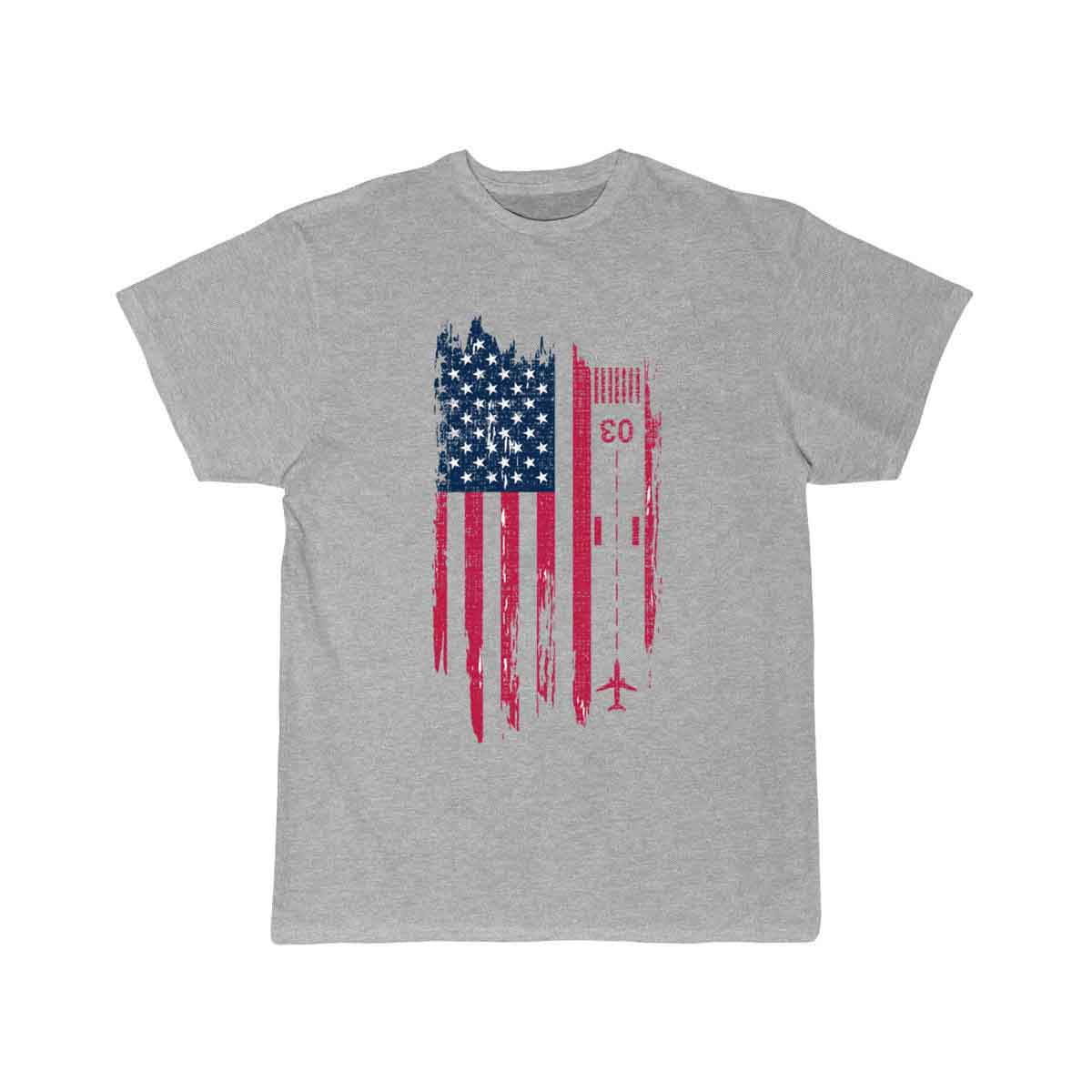 Patriotic Airplane Aviation Pilot American Flag T-SHIRT THE AV8R