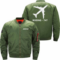 Thumbnail for Boeing 747 Ma-1 Bomber Jacket Flight Jacket Aviator Jacket THE AV8R