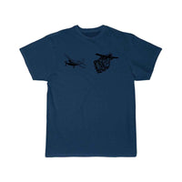 Thumbnail for AT802 AMPHIB and Cessna Carvan Bird Dog WHITE T SHIRT THE AV8R