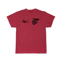 Thumbnail for AT802 AMPHIB and Cessna Carvan Bird Dog WHITE T SHIRT THE AV8R