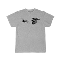 Thumbnail for AT802 AMPHIB and Cessna Carvan Bird Dog WHITE T SHIRT THE AV8R