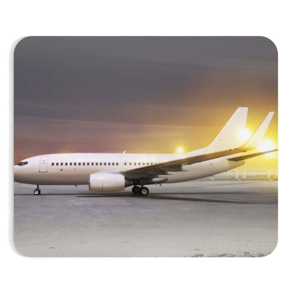 AIRCRAFT EVENING-  MOUSE PAD Printify