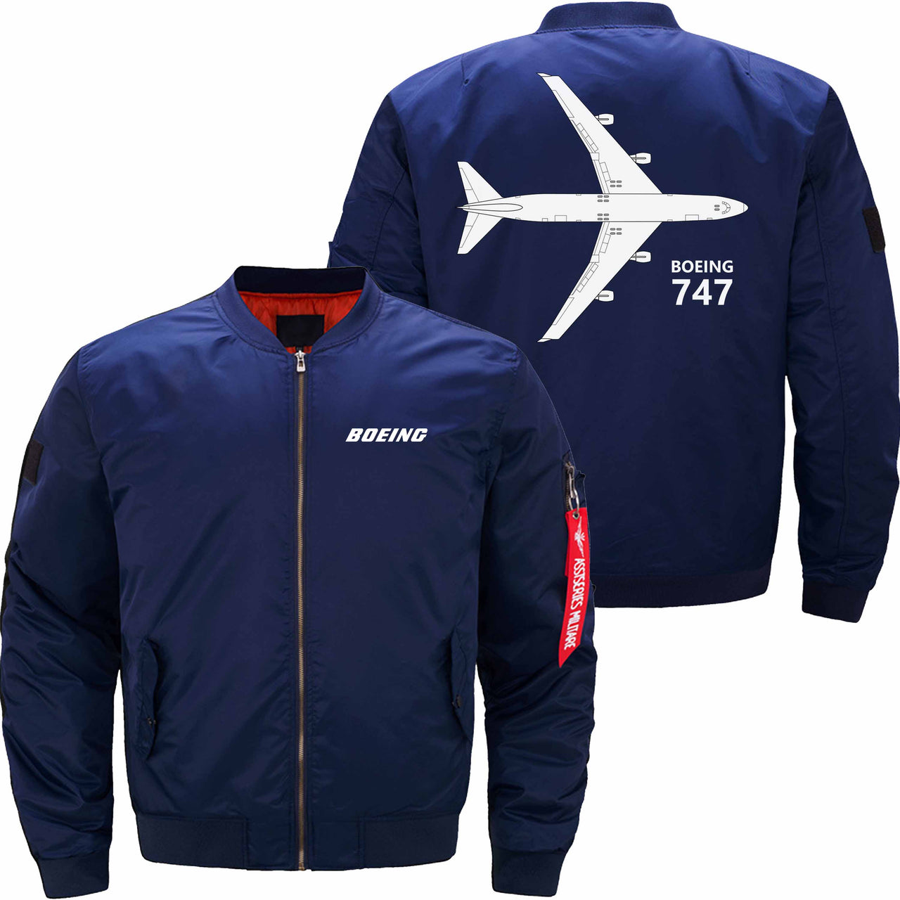 Boeing 747 Ma-1 Bomber Jacket Flight Jacket Aviator Jacket THE AV8R