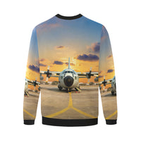 Thumbnail for HOODIE - 94 Men's Oversized Fleece Crew Sweatshirt e-joyer