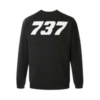 Thumbnail for BOEING 737 Men's Oversized Fleece Crew Sweatshirt e-joyer