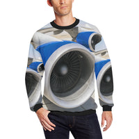 Thumbnail for HOODIE - 70 Men's Oversized Fleece Crew Sweatshirt e-joyer