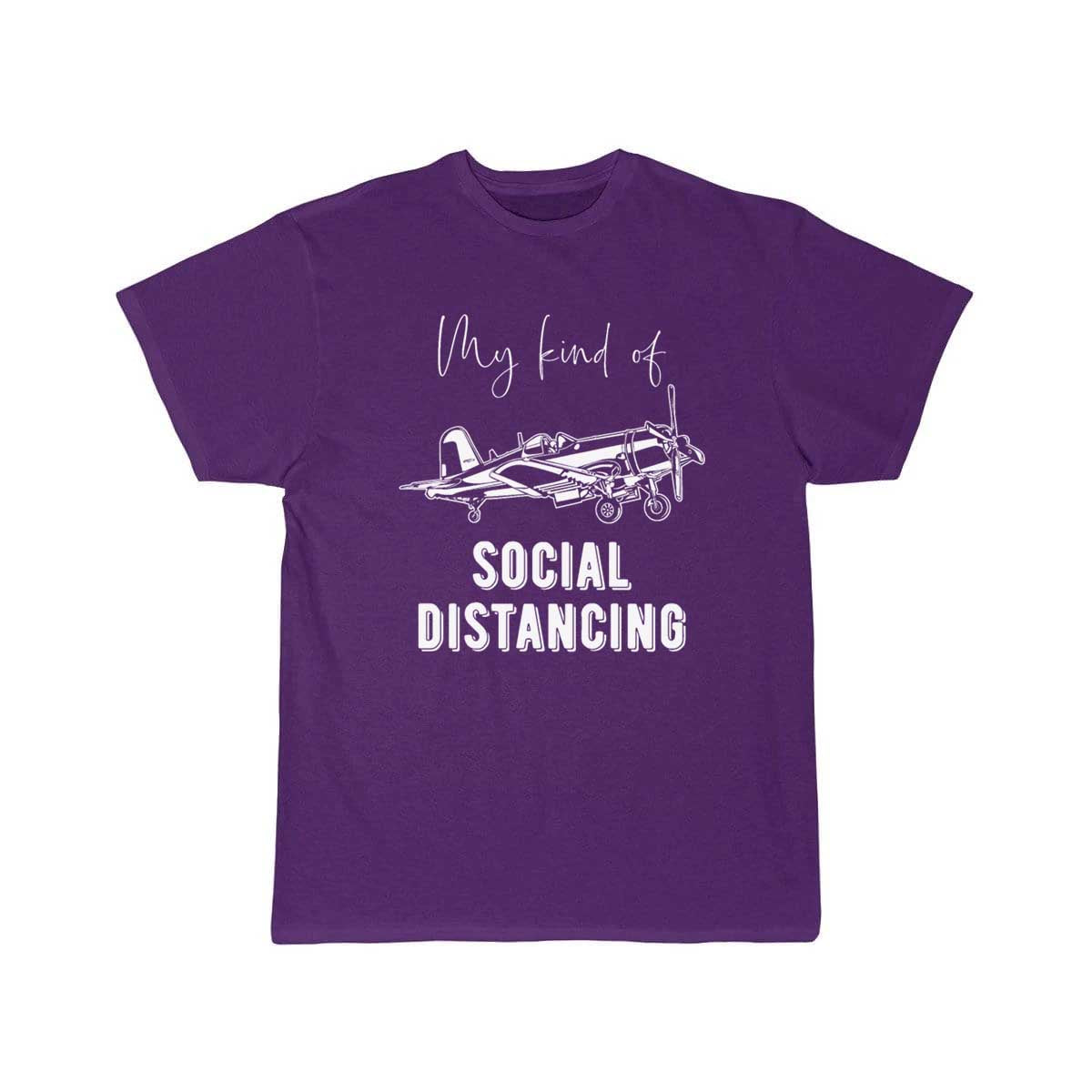 Airplane Pilot - Social Distancing Saying T-SHIRT THE AV8R