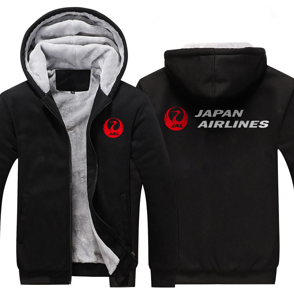 JAPAN AIRLINES  JACKETS FLEECE SWEATSHIRT