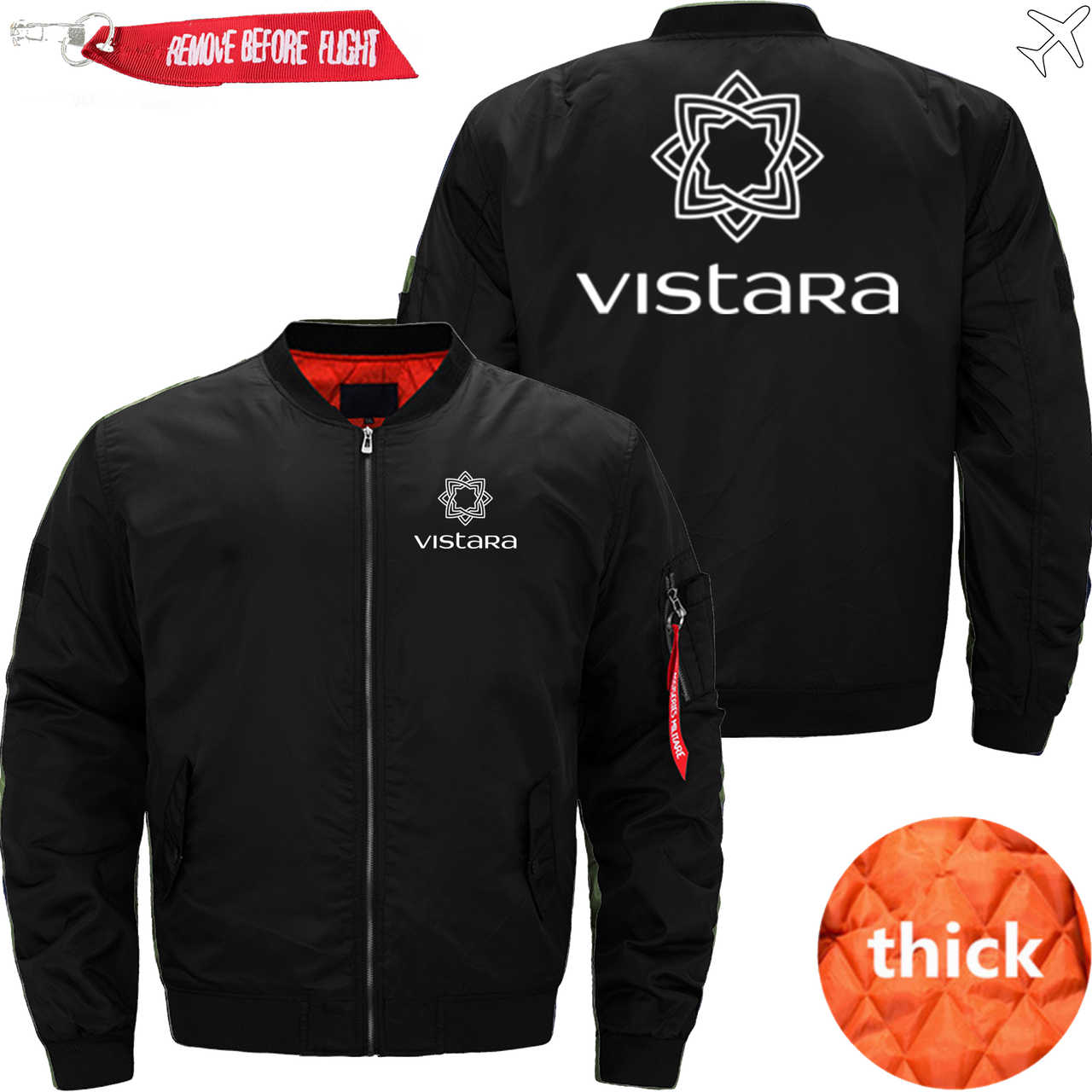 VISTARA AIRLINE JACKET MA1 BOMBER