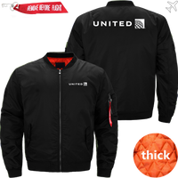 Thumbnail for UNITED AIRLINES MA1 JACKET THE AV8R