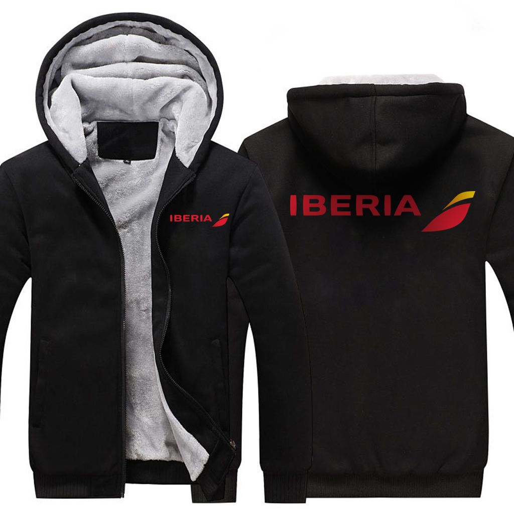 IBERIA AIRLINES  JACKETS FLEECE SWEATSHIRT