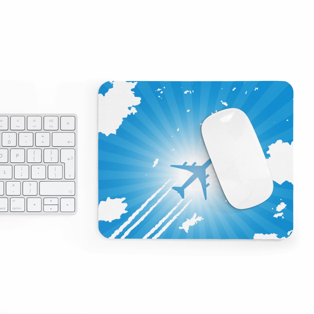 AVIATION  HEARTBEAT -  MOUSE PAD Printify