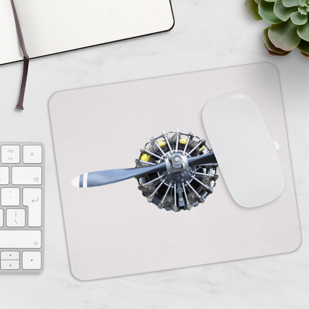 AIRCRAFT  ENGINE  -  MOUSE PAD Printify