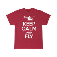 Thumbnail for Keep calm and fly rc helicopters - helo pilot T-SHIRT THE AV8R