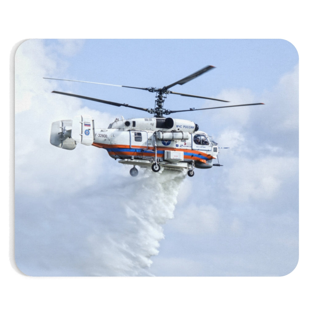 AVIATION  HELICOPTER -  MOUSE PAD Printify