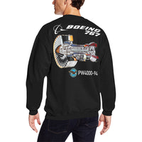 Thumbnail for BOEING 767 Men's Oversized Fleece Crew Sweatshirt e-joyer