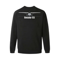 Thumbnail for CESSNA - 172 Men's Oversized Fleece Crew Sweatshirt e-joyer