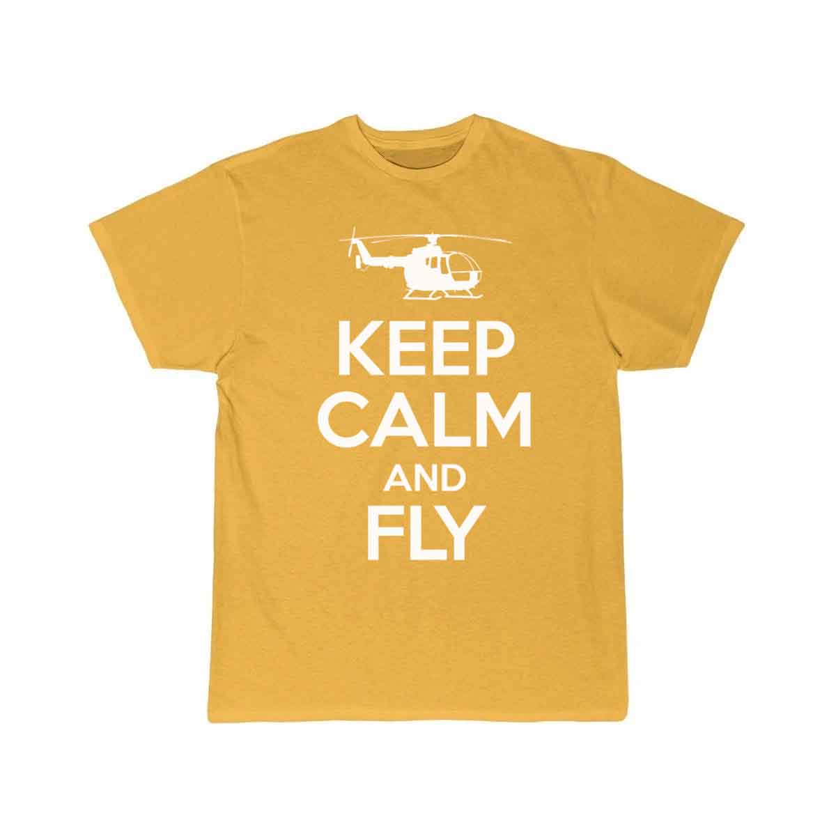 Keep calm and fly rc helicopters - helo pilot T-SHIRT THE AV8R