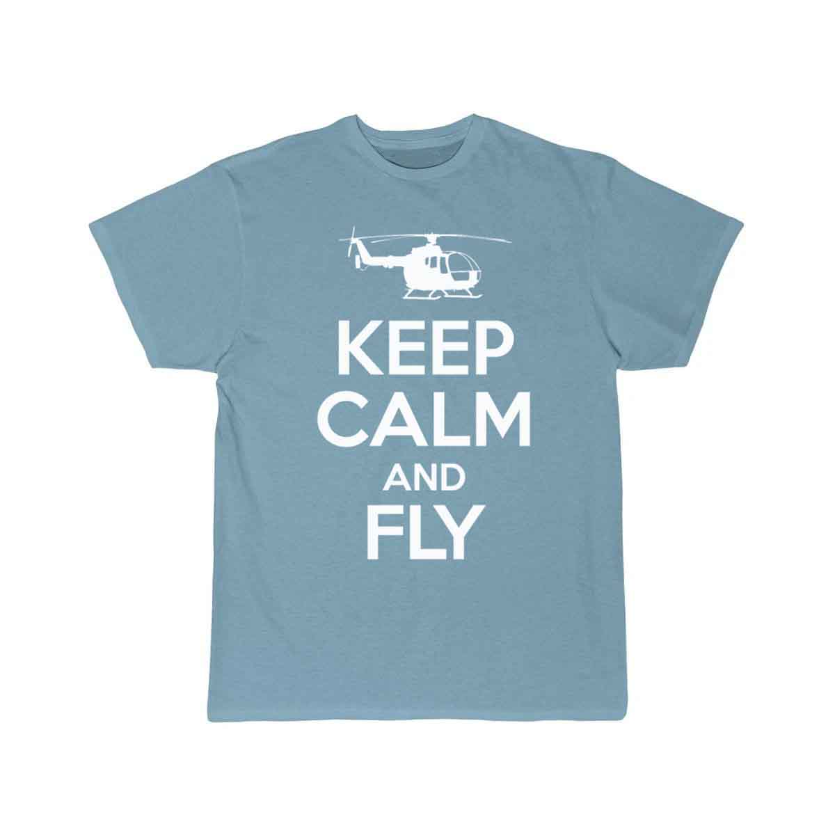 Keep calm and fly rc helicopters - helo pilot T-SHIRT THE AV8R