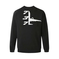 Thumbnail for BOEING 737 Men's Oversized Fleece Crew Sweatshirt e-joyer