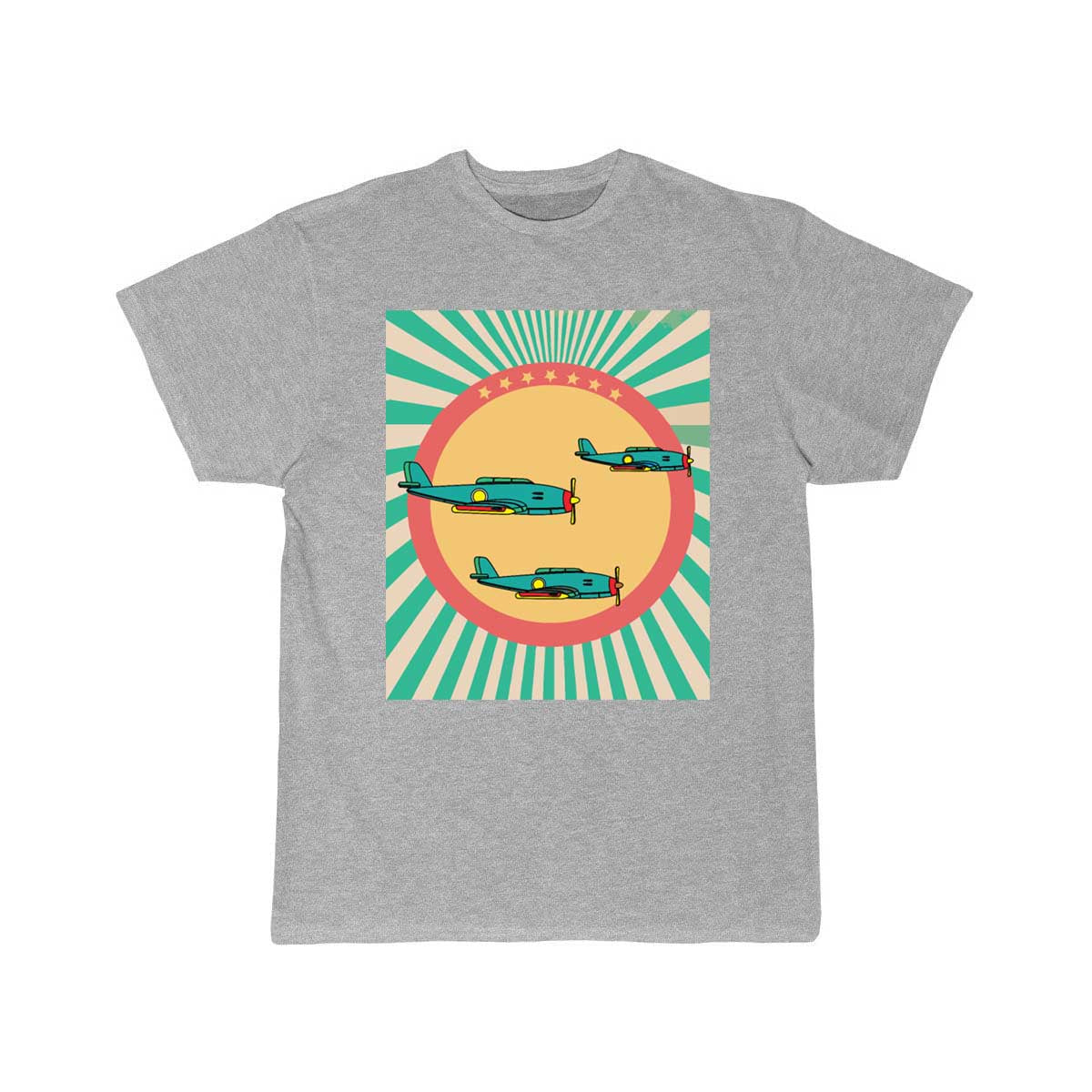 Retro Glider Plane T-SHIRT THE AV8R