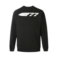 Thumbnail for BOEING 777 Men's Oversized Fleece Crew Sweatshirt e-joyer