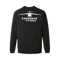 Thumbnail for LOCKHEED C-5 Men's Oversized Fleece Crew Sweatshirt e-joyer