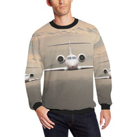 Thumbnail for HOODIE - 93 Men's Oversized Fleece Crew Sweatshirt e-joyer