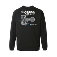 Thumbnail for AIRBUS 350 Men's Oversized Fleece Crew Sweatshirt e-joyer