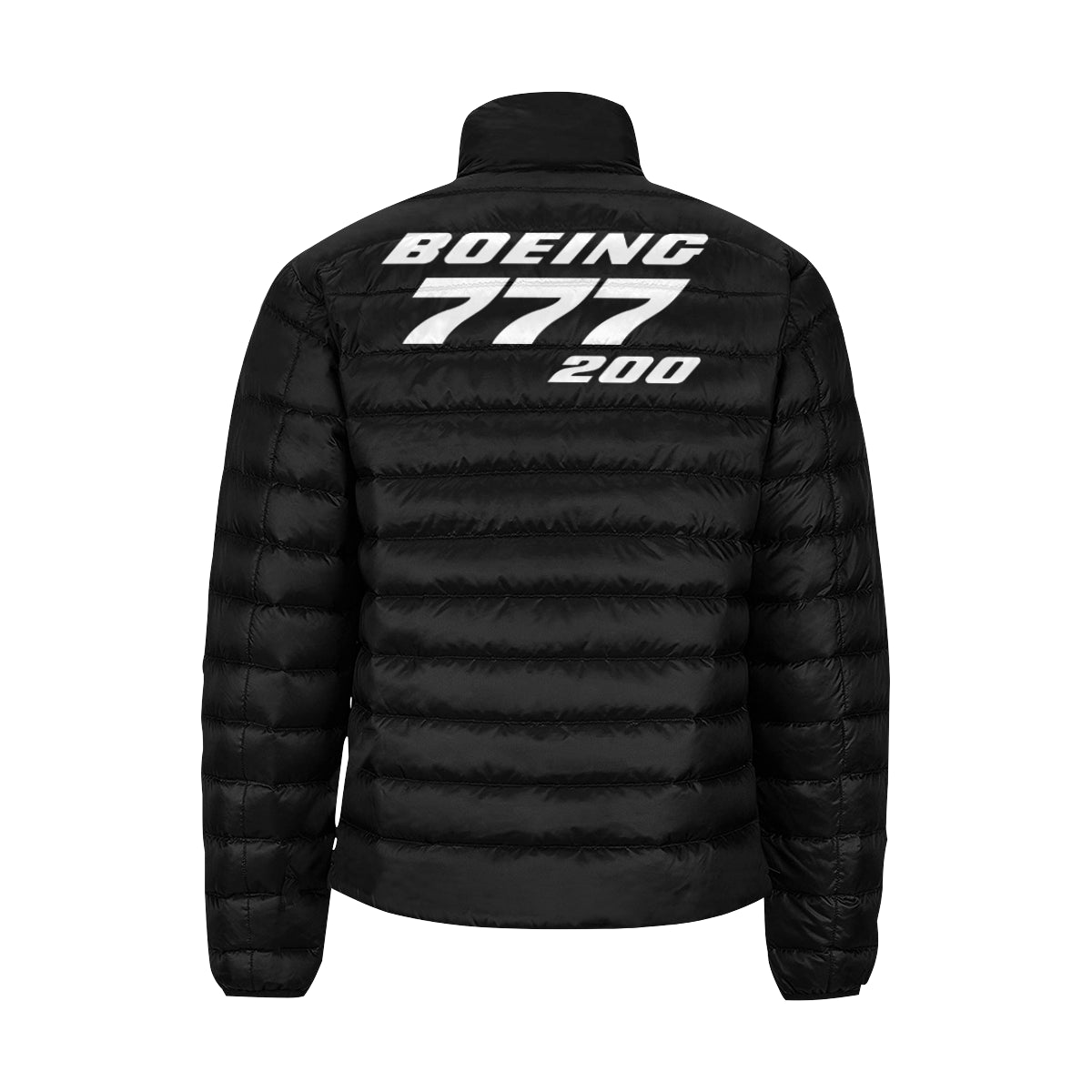 BOEING 777 Men's Stand Collar Padded Jacket e-joyer