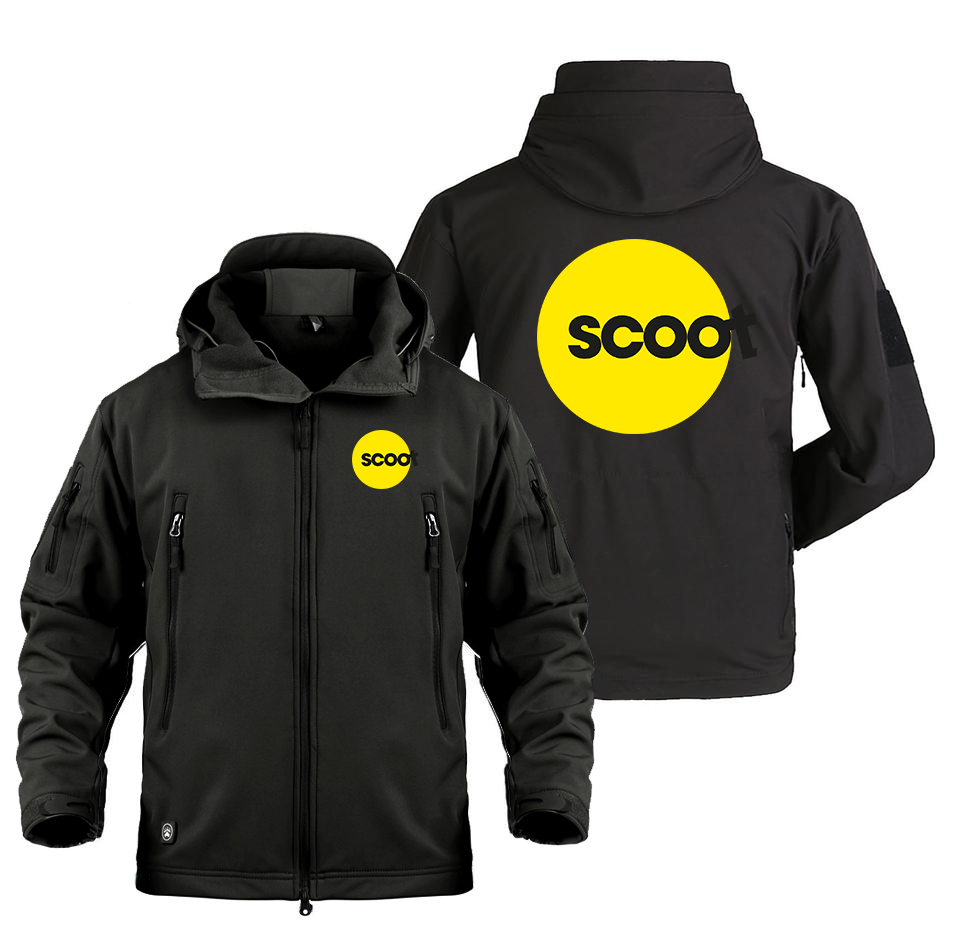 SCOOT AIRLINES DESIGNED MILITARY FLEECE THE AV8R