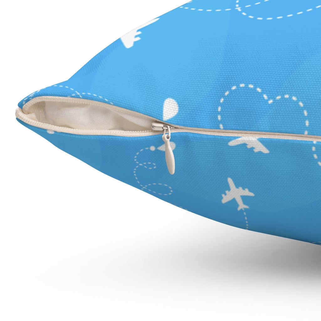 TRAVEL AROUND  PILLOW Printify