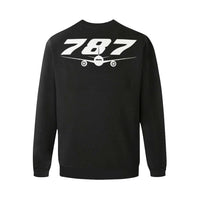 Thumbnail for BOEING 787 Men's Oversized Fleece Crew Sweatshirt e-joyer