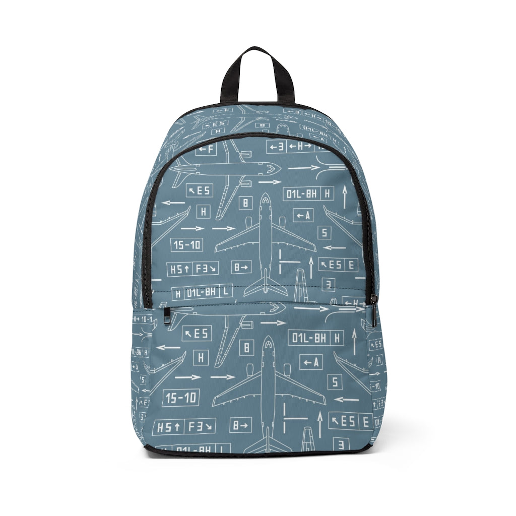 Airplean  Design Backpack Printify