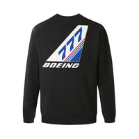 Thumbnail for BOEING 777 Men's Oversized Fleece Crew Sweatshirt e-joyer