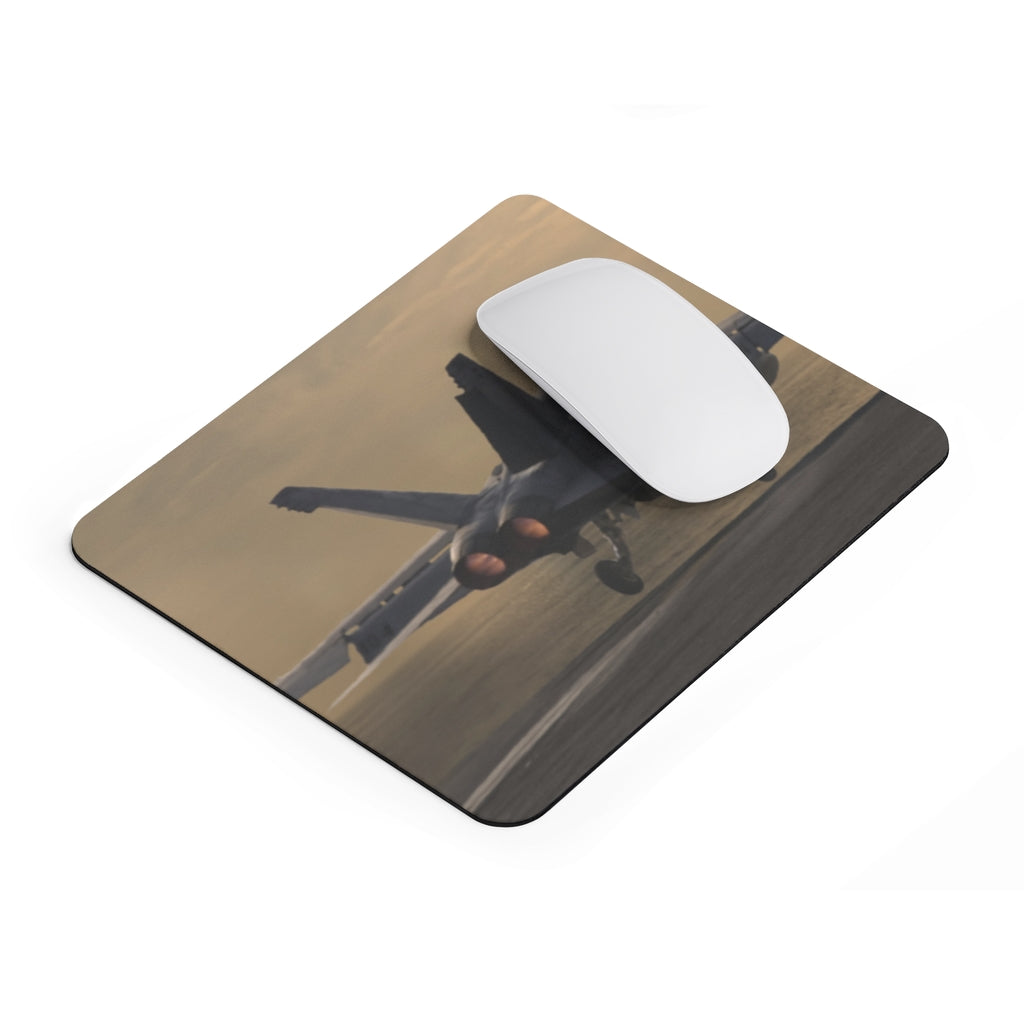 AVIATION RUNWAY MORNING -  MOUSE PAD Printify