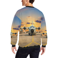 Thumbnail for HOODIE - 94 Men's Oversized Fleece Crew Sweatshirt e-joyer