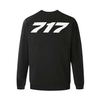 Thumbnail for BOEING 717 Men's Oversized Fleece Crew Sweatshirt e-joyer